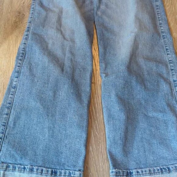 Abercrombie kids 13/14 long high rise wide leg jeans girls - Picture 4 of 6